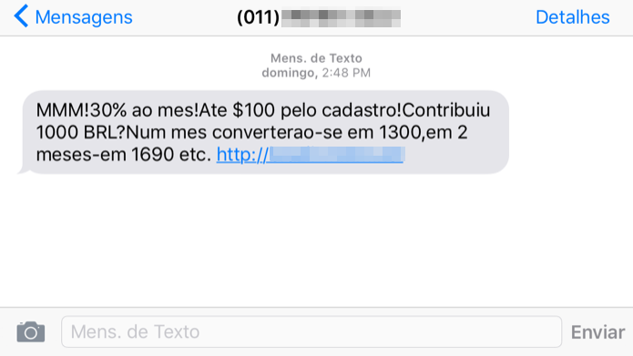 Saiba como denunciar o spam recebido por SMS (Foto: Reprodução/Helito Bijora)