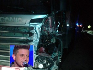 Renan Ribeiro, do The Voice Brasil, morre em acidente em rodovia de SP (Foto: Reprodução/EPTV e TV Globo)