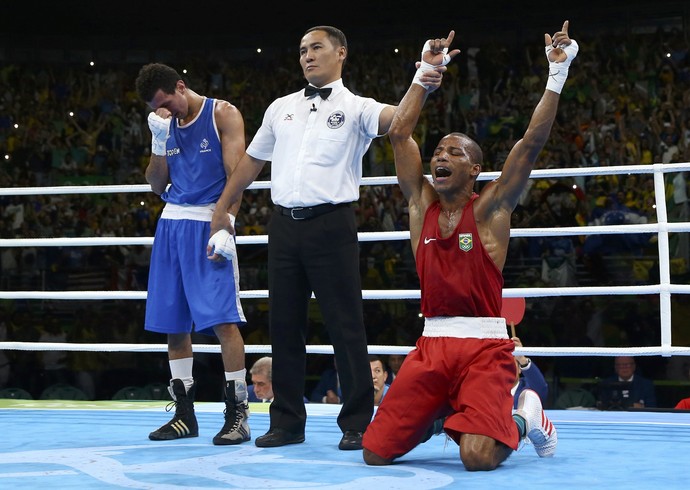 robson conceição, boxe, brasil (Foto: REUTERS/Peter Cziborra)