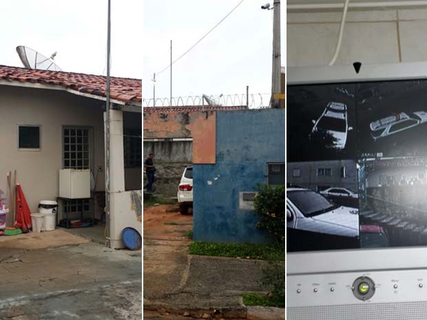 Casa do traficante tinha oito câmeras e monitoramento em Campinas (Foto: Divulgação Dise)
