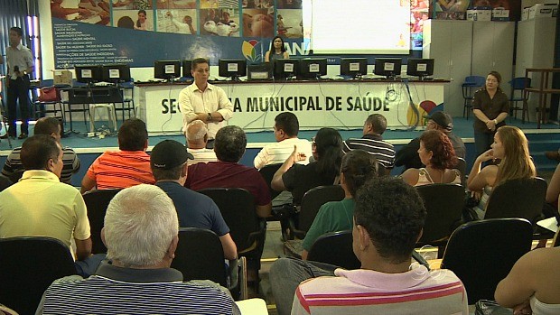 Reunião foi organizada pela Secretaria Municipal de Saúde (Semsa) (Foto: Amazônia TV)