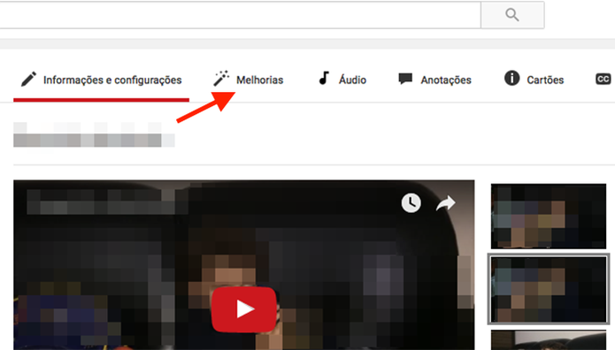 Acessando a página de opções de melhorias para um vídeo do YouTube (Foto: Reprodução/Marvin Costa) (Foto: Acessando a página de opções de melhorias para um vídeo do YouTube (Foto: Reprodução/Marvin Costa)) Acessando a página de opções de melhorias para um vídeo do YouTube (Foto: Reprodução/Marvin Costa) (Foto: Acessando a página de opções de melhorias para um vídeo do YouTube (Foto: Reprodução/Marvin Costa))