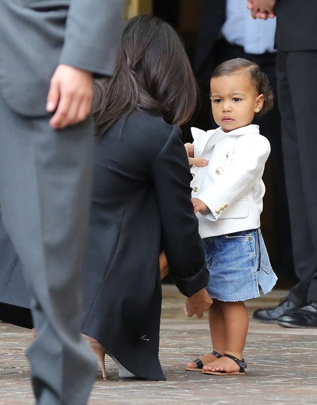X17 - North West, filha de Kim Kardashian (Foto: X17)