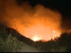 Incêndio no Pico do Jabre, no Sertão da Paraíba, já dura quase três dias