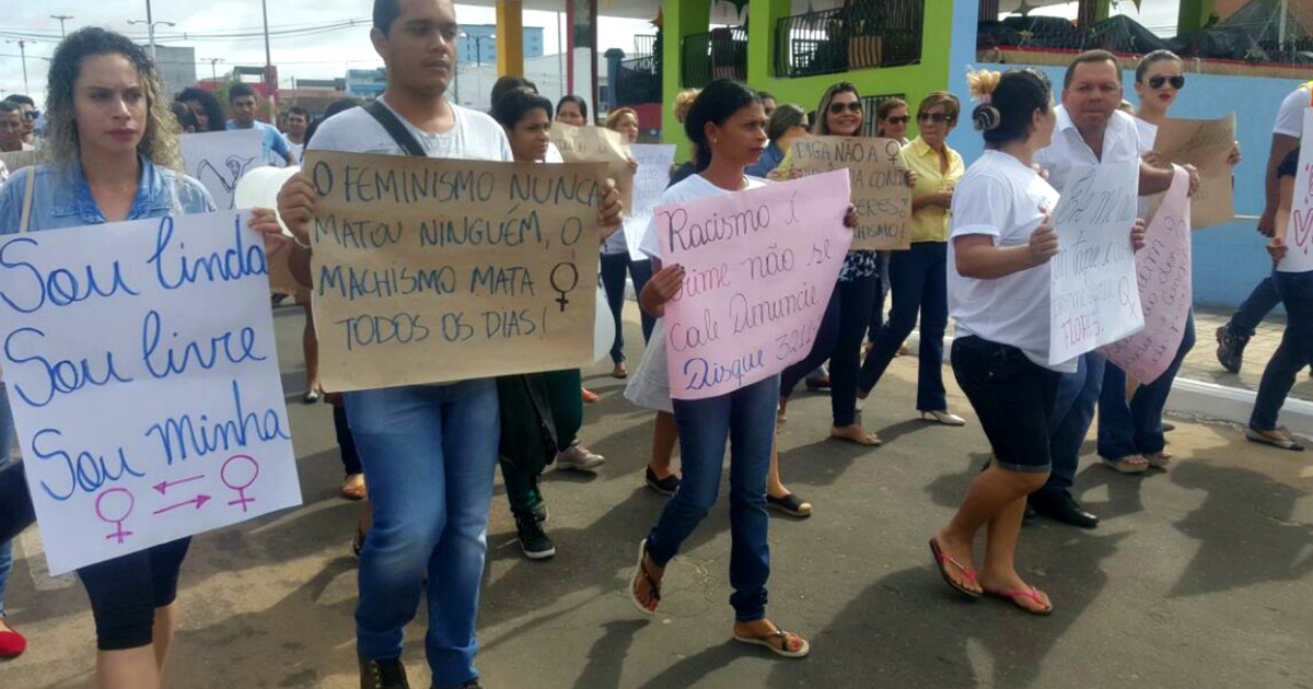 G1 - Caminhada pede fim de violência contra a mulher em Cruzeiro ... - Globo.com