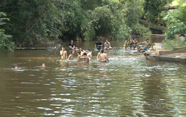 Balneário é opção para quem não viajou neste final de ano (Foto: Bom Dia Amazônia)