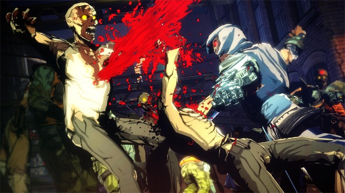 Yaiba retalhará zumbis para chegar ao seu objetivo em Ninja Gaiden Z (Foto: vg247.com)