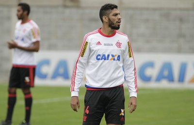 Wallace, Flamengo, treino, Ninho (Foto: Gilvan de Souza/Fla Imagem)