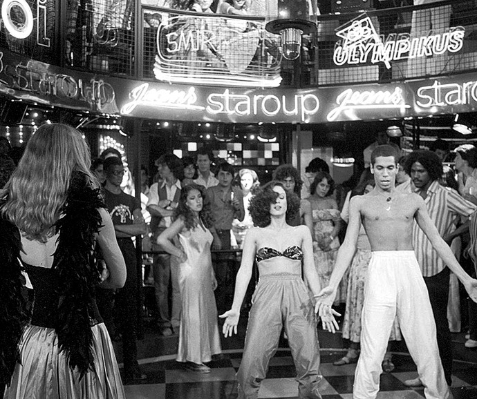 Sônia Braga deu vida a outro personagem de grande sucesso: a Júlia Matos, em Dancin’ Days (1978), de Gilberto Braga. (Foto: Cedoc / TV Globo)