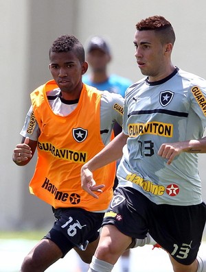 cidinho gabriel botafogo treino (Foto: Ivo Gonzalez / Agência o Globo)