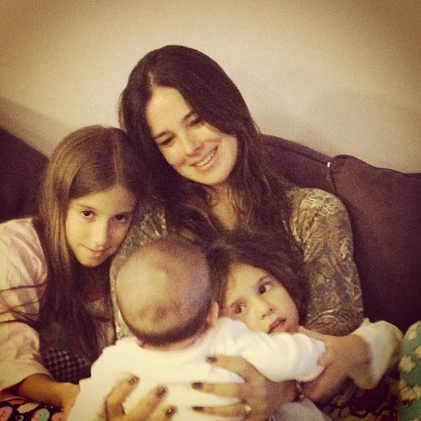 Vera Viel e as filhas (Foto: reprodução/Instagram)