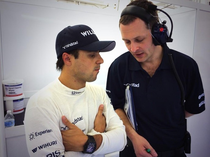 Felipe Massa nos testes da Fórmula 1 no Bahrein (Foto: Divulgação)