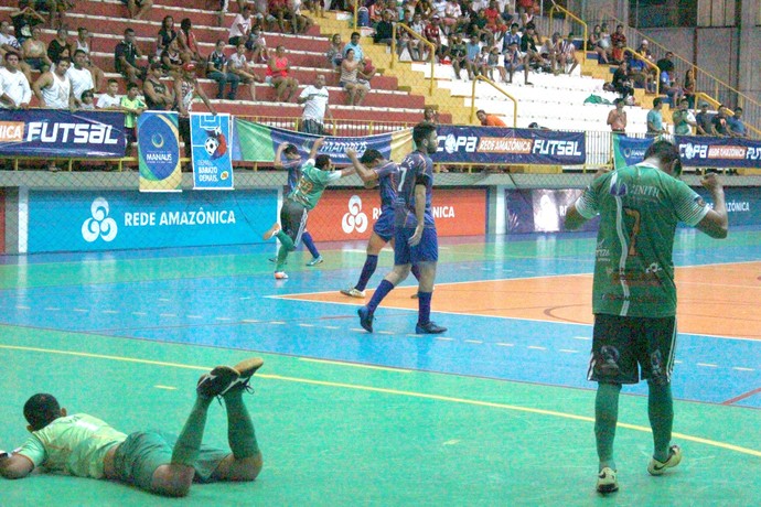 Jogos foram válidos pela 2ª rodada da Copa Rede Amazônica de Futsal (Foto: Marcos Dantas)