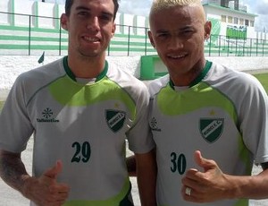 Kaká e Da Silva, reforços do Murici (Foto: Jailson Colácio/Ascom Murici )