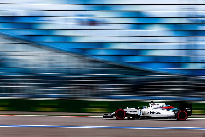 Felipe Massa em ação no treino classificatório para o GP da Rússia (Foto: Divulgação) Felipe Massa em ação no treino classificatório para o GP da Rússia (Foto: Divulgação)