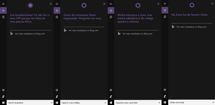 Cortana: Brasileiríssima da Zona Sul da Nuvem Oeste (Foto: Reprodução/Tassia Moretz)