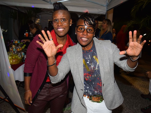 Pepê e Neném em evento em São Paulo (Foto: Caio Duran/ Azzi Agency/ Divulgação)