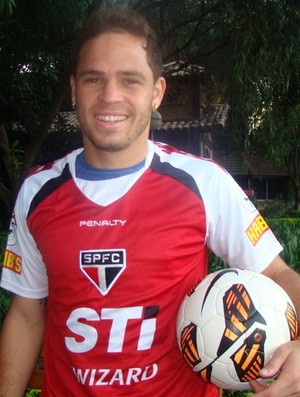 Silvinho, atacante do São Paulo (Foto: Site Oficial/saopaulofc.net)