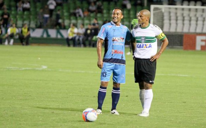 Алекс в действие против Прудентополис (Фото: Раскрытие информации/ официальный Сайт, Coritiba)