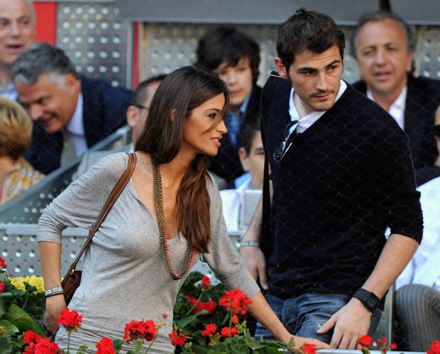 Sara Carbonero e Iker Casillas, goleiro da Espanha (Foto: Getty Images)