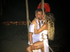 Giovanna Ewbank aparece sexy em foto em que beija Bruno Gagliasso