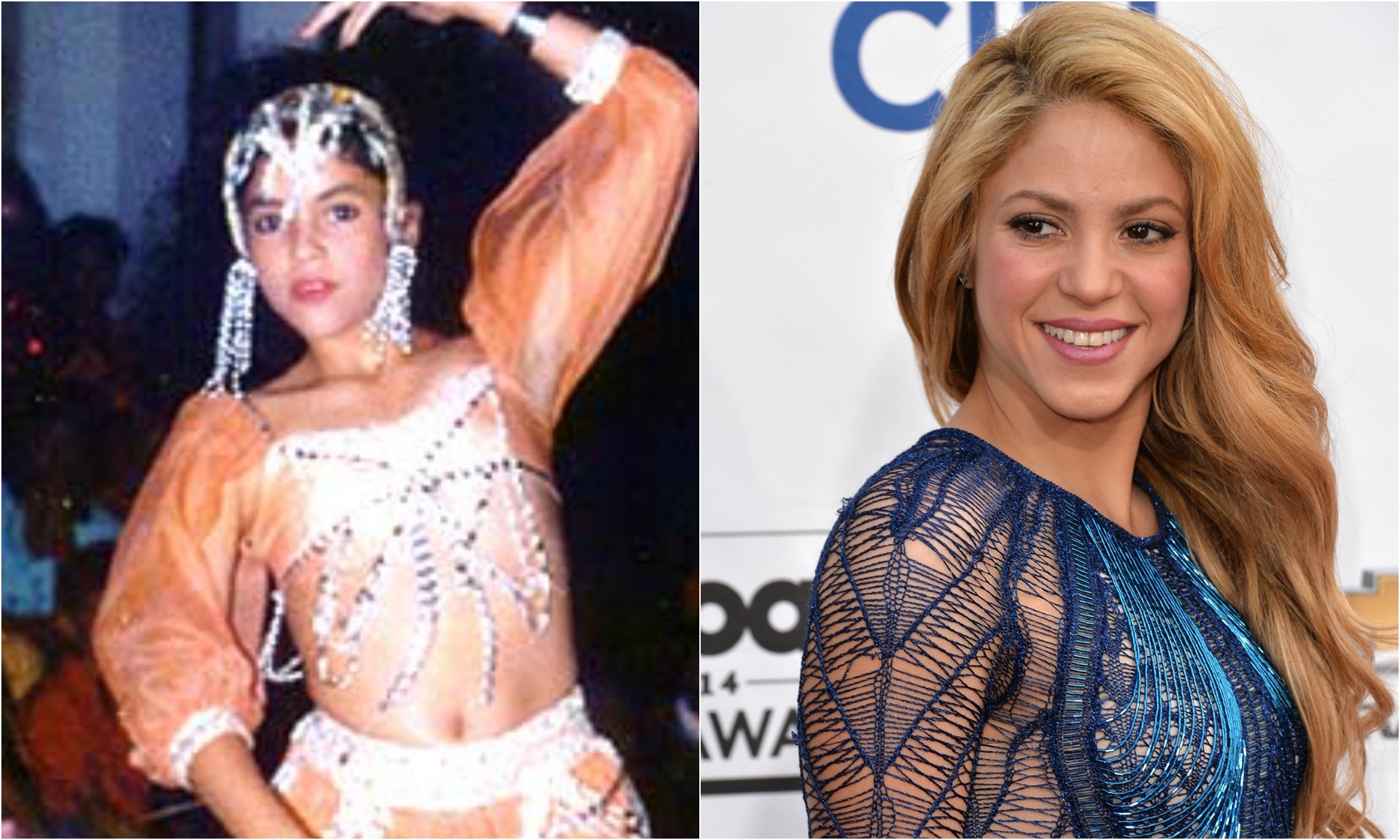 Shakira. (Foto: Reprodução e Getty Images)