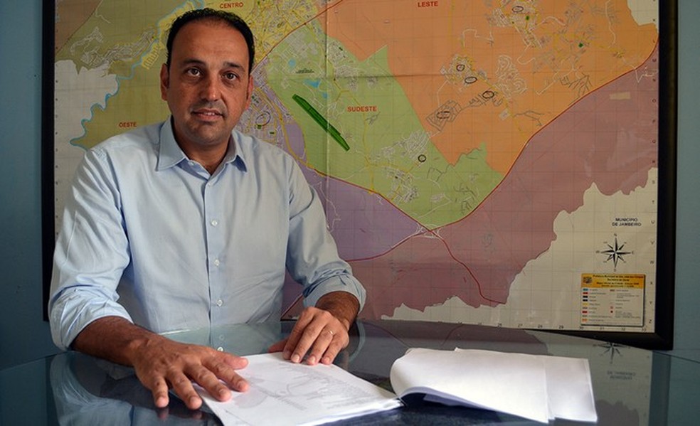 Felício Ramuth, prefeito de São José dos Campos, diz que medidas de ajuste fiscal colocaram 'ordem na casa'. (Foto: Danilo Sardinha/GloboEsporte.com)