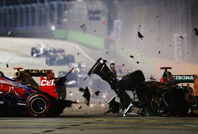 Novo sistema de punição quer reduzir número de acidentes na Fórmula 1 (Foto: Getty Images)