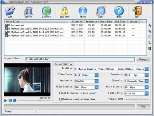 Allok Video to 3GP Converter - один из самых лучших конвертеров всевозмо