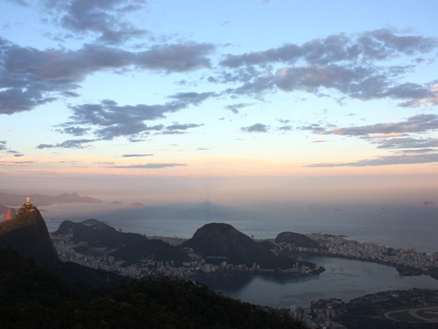 Pôr do sol no Rio de Janeiro (Foto: Marcos Estrella/TV Globo) Pôr do sol no Rio de Janeiro (Foto: Marcos Estrella/TV Globo)