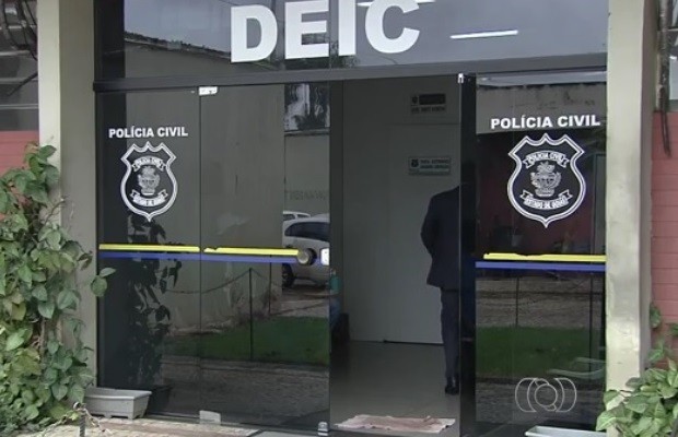 Polícia apura como preso milionário fugiu de cela de Deic, em Goiânia, Goiás (Foto: Reprodução/TV Anhanguera)
