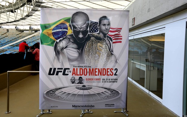 UFC josé Aldo e Chad Mendes Maracanã (Foto: André Durão )