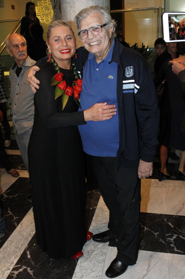 Vera Fischer e Tarcísio Meira (Foto: Marcos Ferreira/Brazil News)