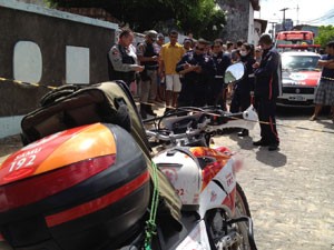 Flanelinha foi executado com quatro tiros, na manhã deste sábado (16) em João Pessoa (Foto: Walter Paparazzo/G1PB)