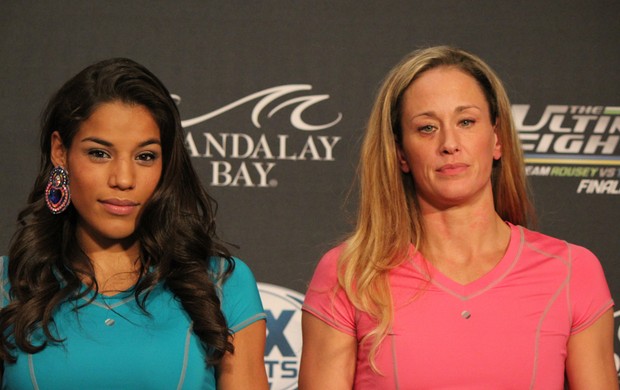 UFC Encaradas Julianna Pena e Jessica Rackoczy TUF (Foto: Evelyn Rodrigues)