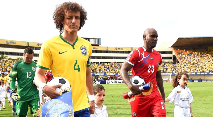 David Luiz Amistoso Brasil e Panamá Serra Dourada (Foto: Getty Images)