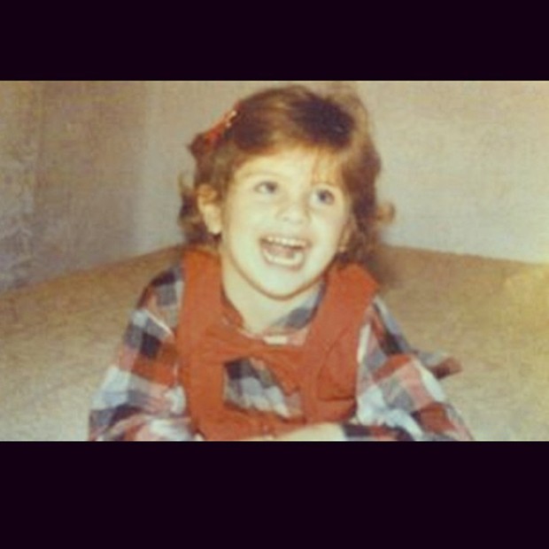 Isabeli Fontana posta foto de quando era criança (Foto: Instagram / Reprodução)