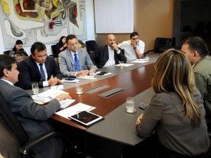 Gestores discutem segurança nas escolas públicas do Estado (Foto: CCOM)