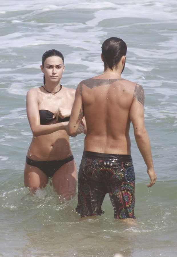 Paulo Vilhena e Thaila Ayala (Foto: Dilson Silva/ AgNews)