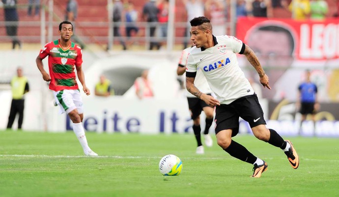 Guerrero Corinthians x Portuguesa (Foto: Marcos Ribolli / Globoesporte.com)