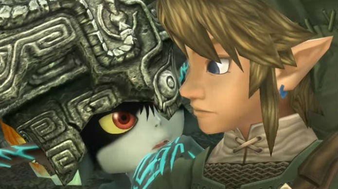 Midna e Link detonam em Legend of Zelda Twilight Princess HD (Foto: Reprodução/YouTube)