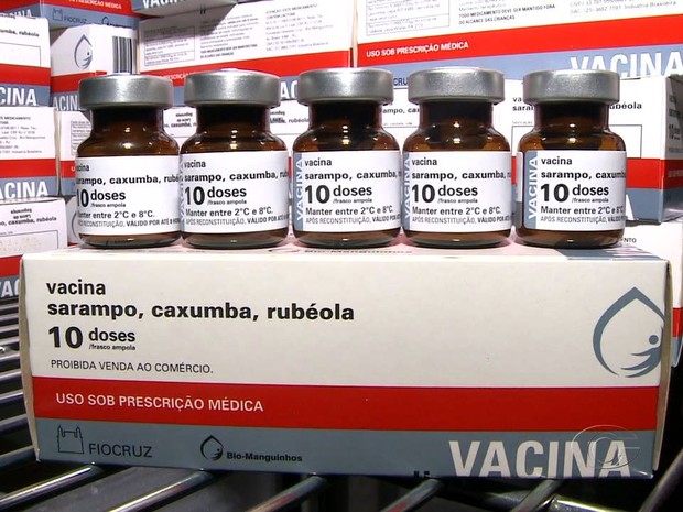 Sesau realiza campanha de vacinação contra o Sarampo no estado  (Foto: Reprodução/TV Gazeta)