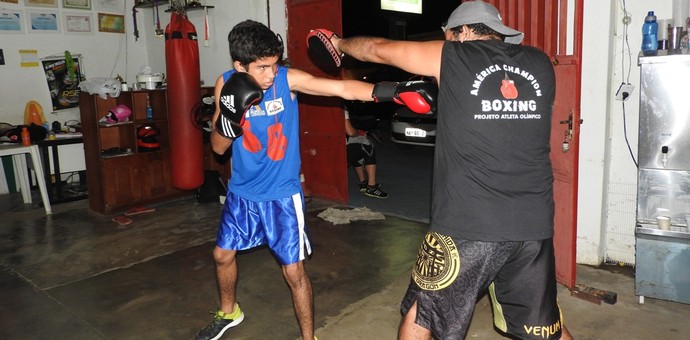 Boxe Roraima, Ronald Silva (Foto: Nailson Wapichana)