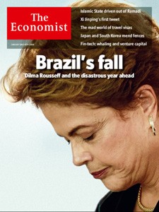 Revista "The Economist" traz situação da ecomomia brasileira como principal tema da edição (Foto: Reprodução/The Economist)