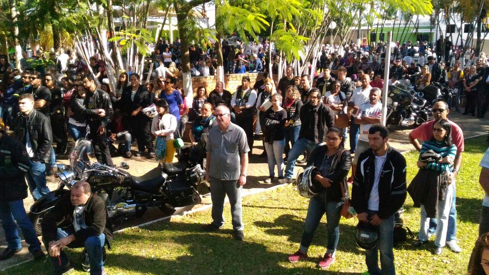 Moto Romaria foi realizada em Santo Expedito (Foto: Pascom/Santuário de Santo Expedito/Divulgação)