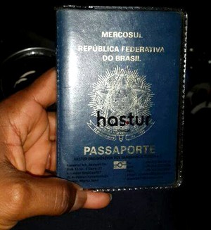 Passaporte Jobson (Foto: Arquivo Pessoal)