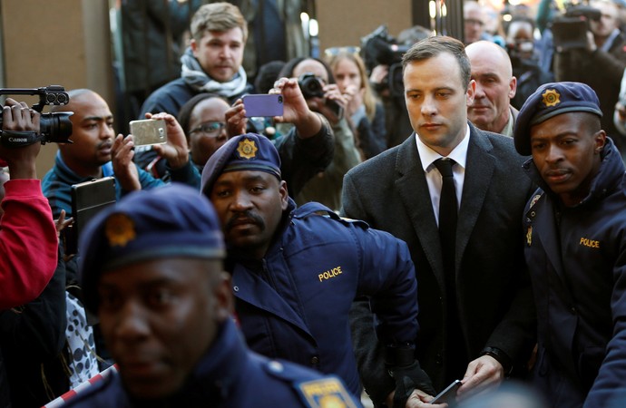 Oscar Pistorius julgamento (Foto: Reuters)