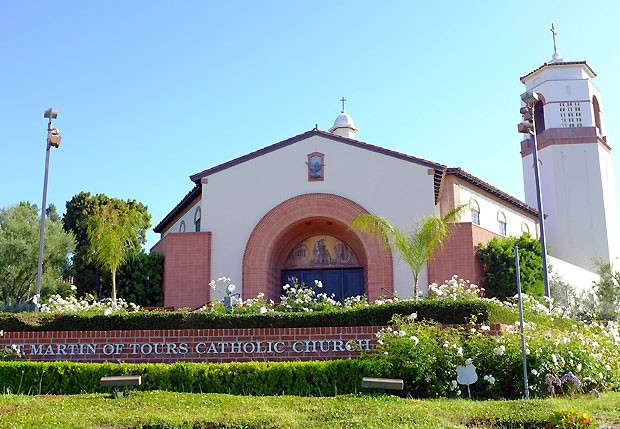 A igreja católica St. Martin of Tours (Foto: Getty Images)