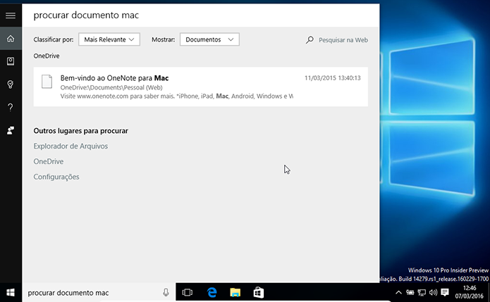 Pesquise na web e no PC por seus documentos pessoais (Foto: Reprodução/Paulo Alves)