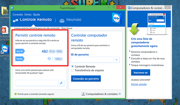 TeamViewer possibilitará que computador seja controlado a partir do Android, iOS e Windows Phone (Foto: Reprodução/Elson de Souza) (Foto: TeamViewer possibilitará que computador seja controlado a partir do Android, iOS e Windows Phone (Foto: Reprodução/Elson de Souza)) TeamViewer possibilitará que computador seja controlado a partir do Android, iOS e Windows Phone (Foto: Reprodução/Elson de Souza) (Foto: TeamViewer possibilitará que computador seja controlado a partir do Android, iOS e Windows Phone (Foto: Reprodução/Elson de Souza))